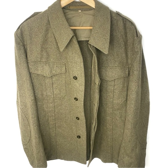 Original German Military Dress Jacket Germany Formal Uniform Gray main image 1